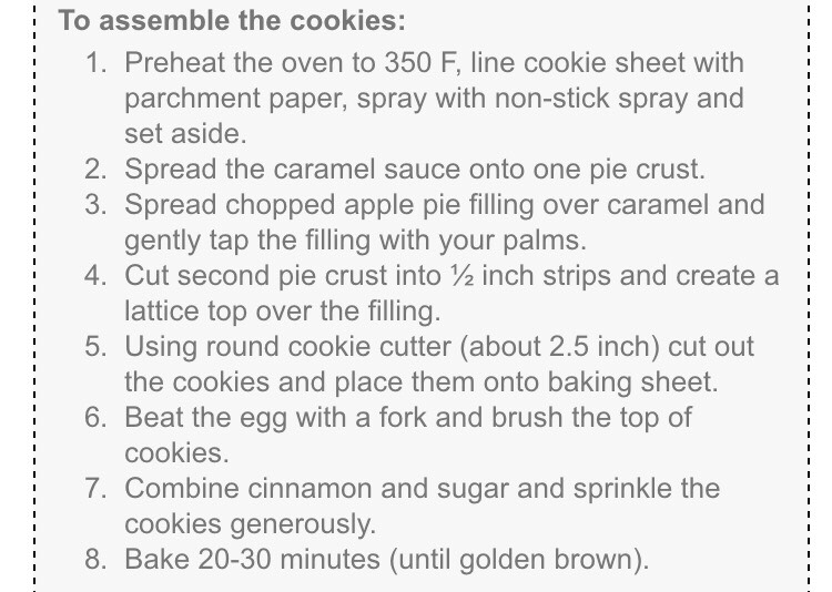 Apple Pie Cookies 