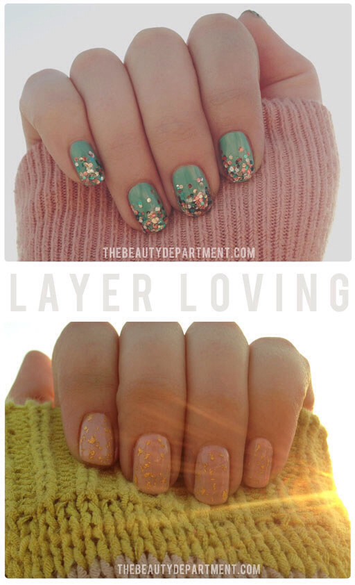 9. Layer-Loving Mani
Sweater-weather approved. See more here: thebeautydepartment.com
