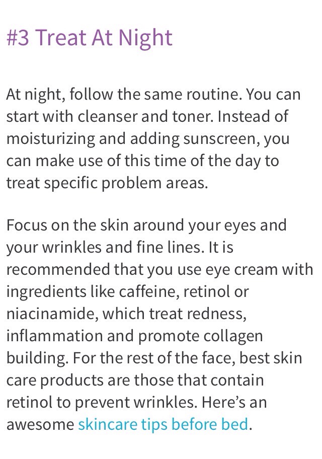 ✨💜8 Skin Care Routines In Your 30's 💜✨