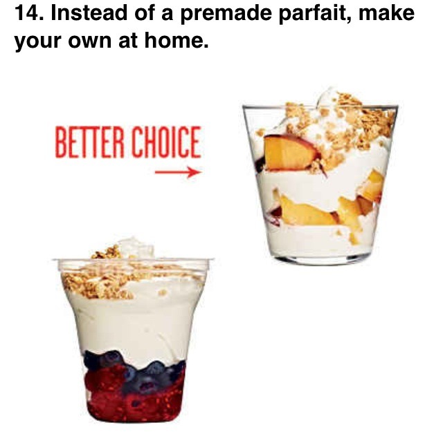 26 Food Swaps To Make You Healthier.. Including Ice Cream!
