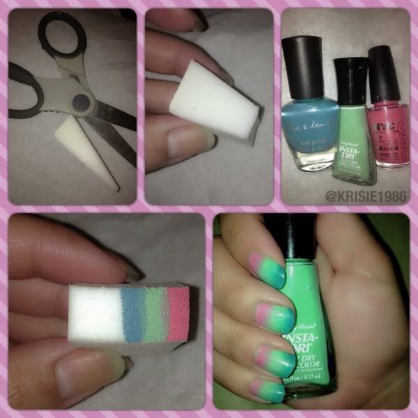 Easy ombré nails