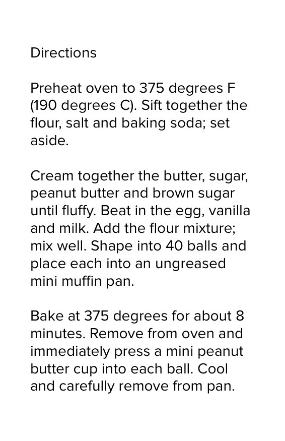 Peanut Butter Cup Cookies Recipe