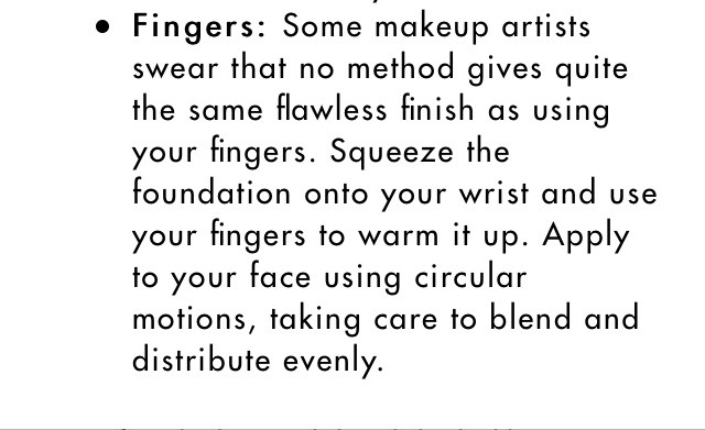 Foundation Application Guide! Liquid, Powder, Gel, Ect!!