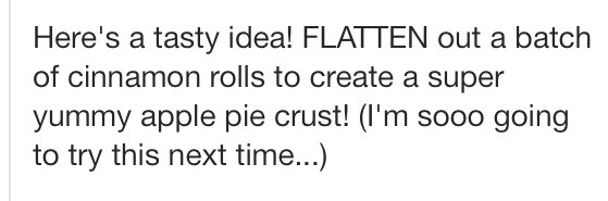 Cinnamon Roll Pie Crust! 