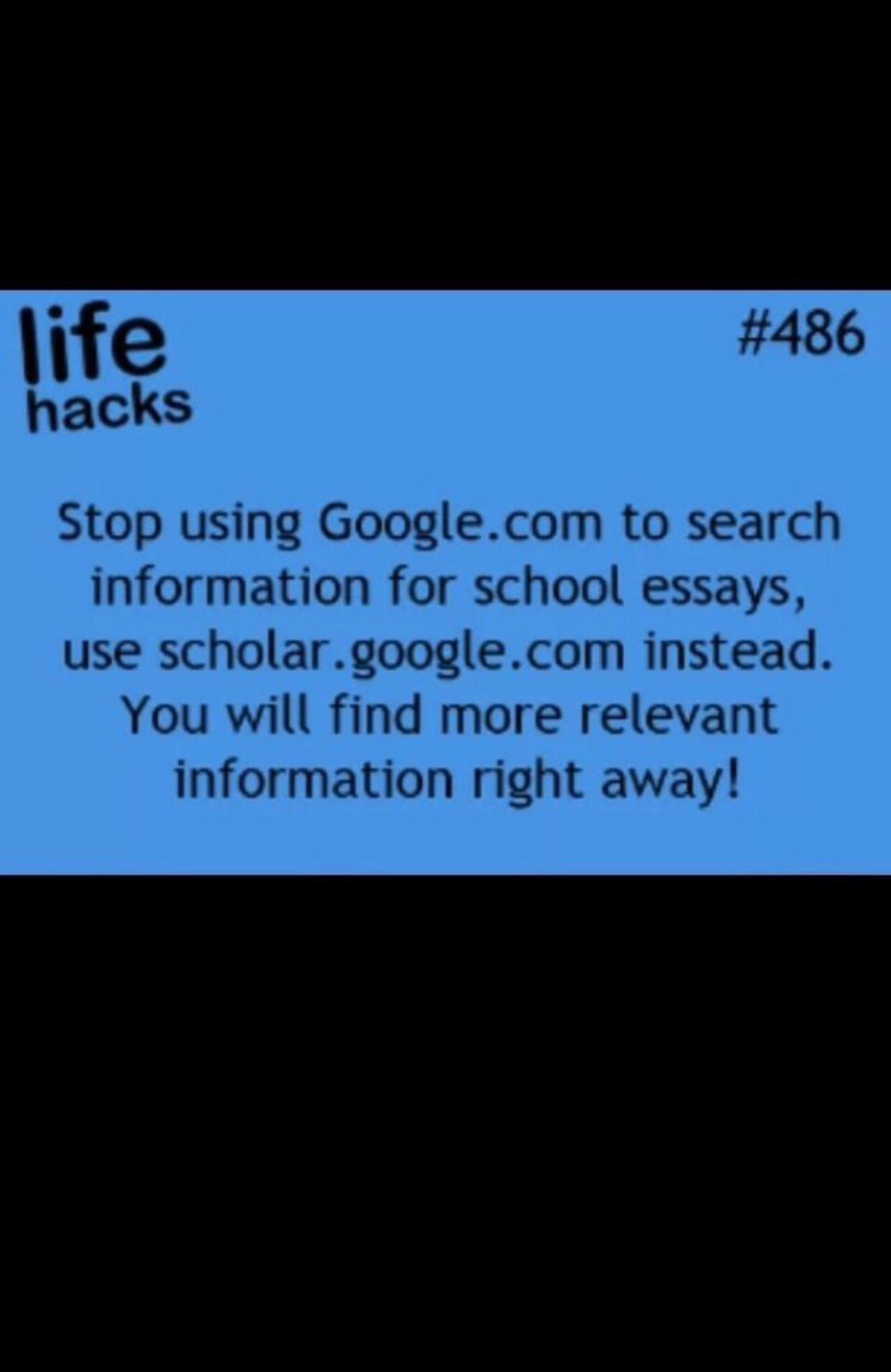 Essential Life Hacks