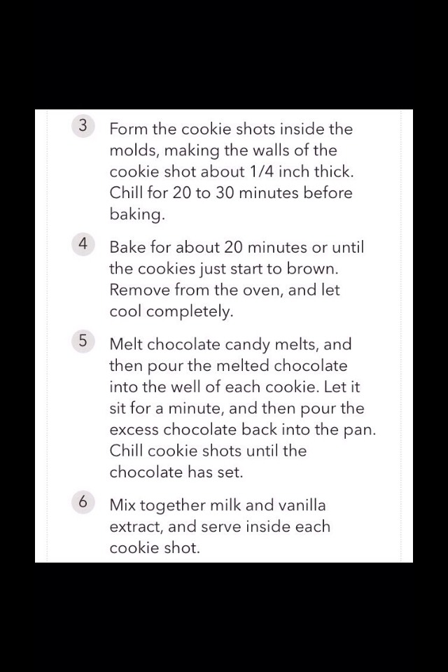 Milk And Cookie Shot 