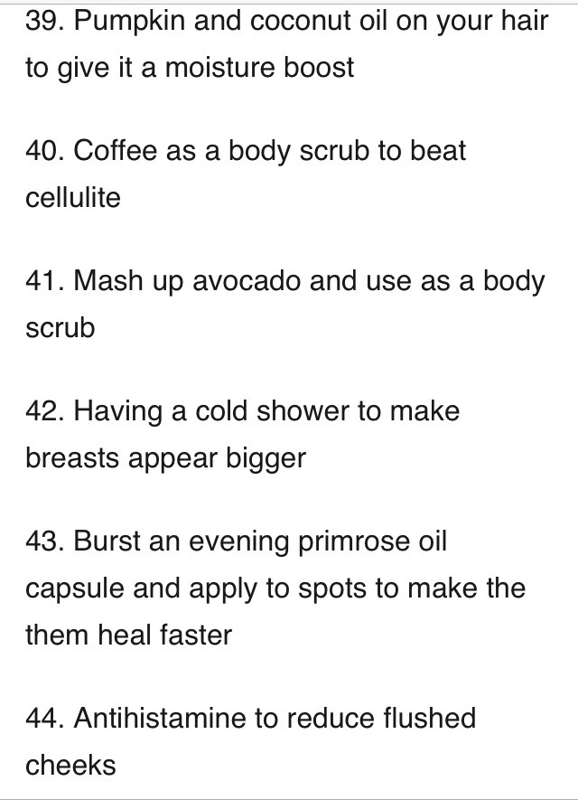 Top 50 Tips And Easy Tricks In Homemade Beauty 