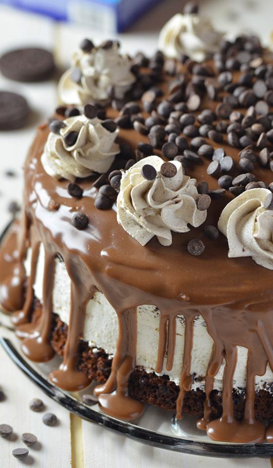 Oreo Cheesecake Chocolate Cake 
