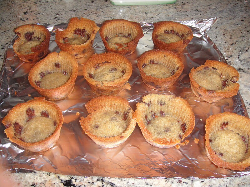 Heat oven to 350° F. In a medium bowl, whisk together the flour, salt, and baking soda.
Using an electric mixer, beat the butter and sugars on medium-high speed until fluffy, 2 to 3 minutes. One at a time, beat in the eggs, then the vanilla. 