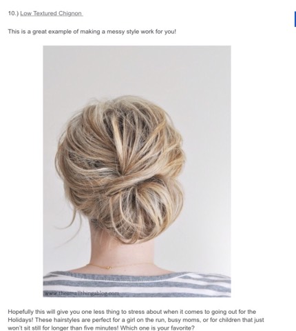 10 Five Minute Holiday Hairstyles😍#holidayhair