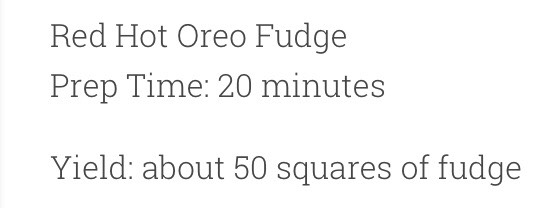 Valentine's Day Red Hot Oreo Fudge Recipe ❤️ #tipit