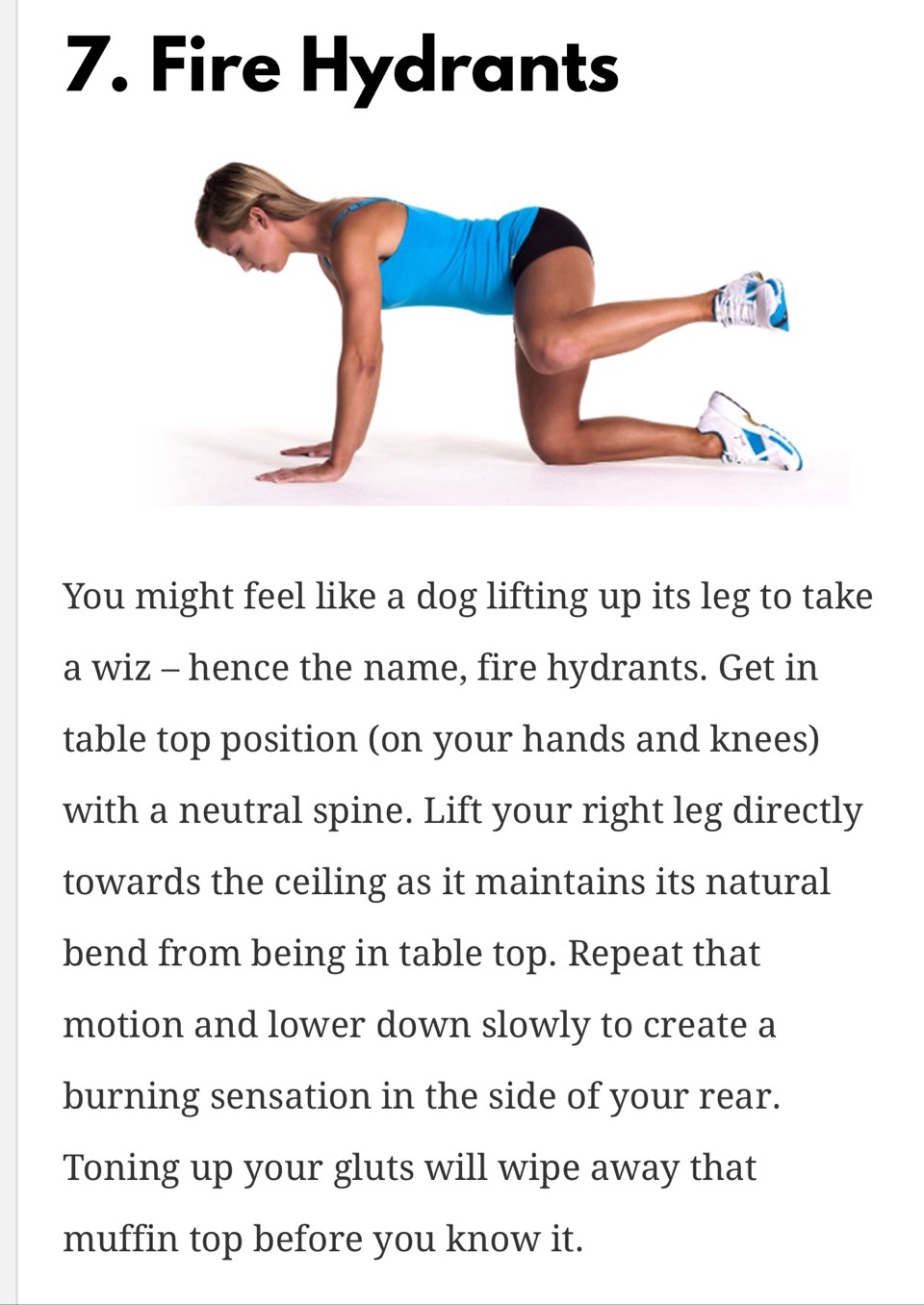 Best 🔟 Exercises To Get Rid Of Your Muffin Top. ☺️