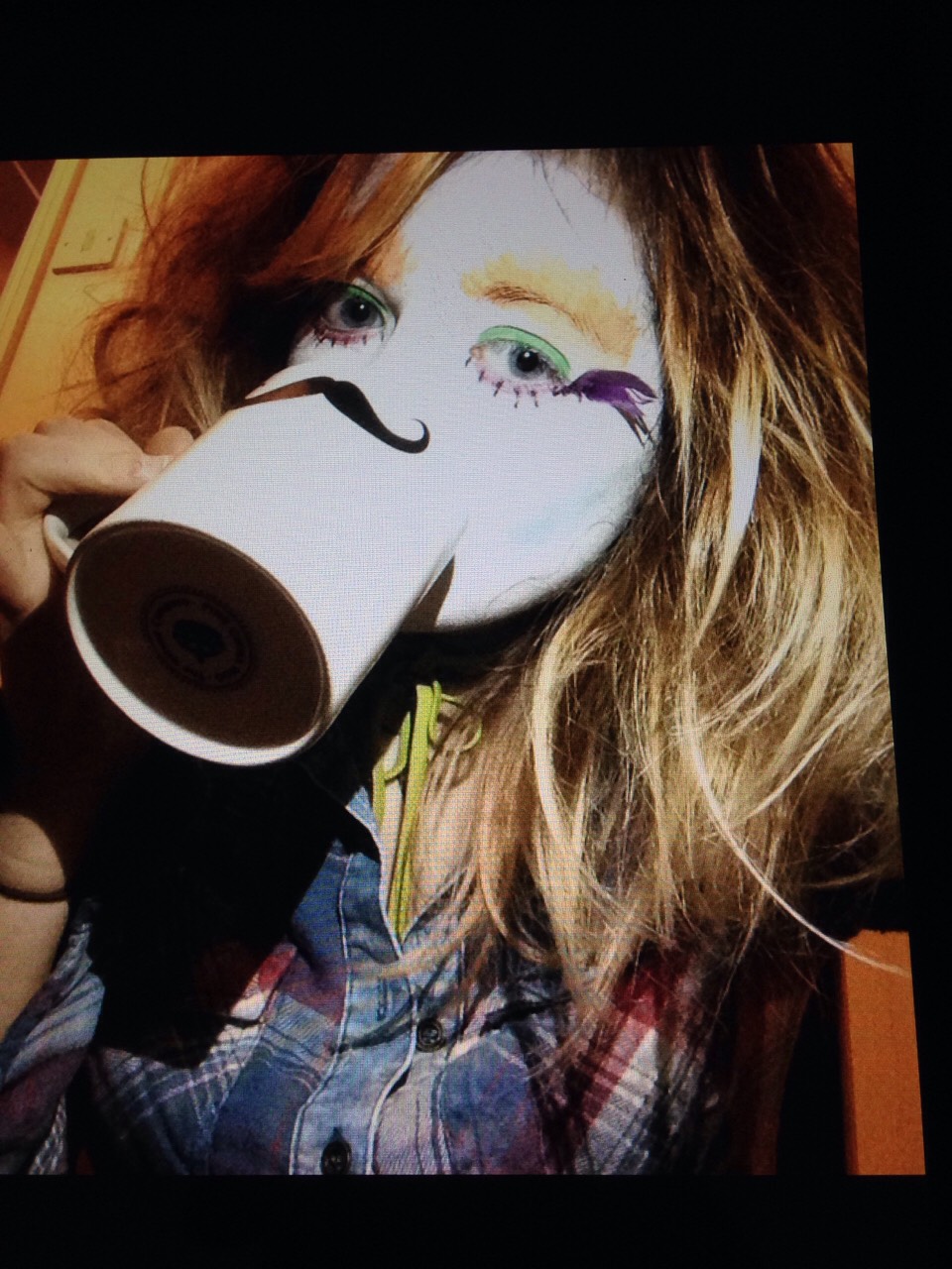 Alice In Wonderland Inspired Face Paint