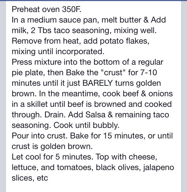 Taco Pie Yummy