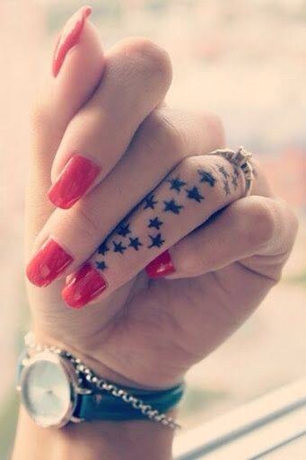 Finger Tattoos