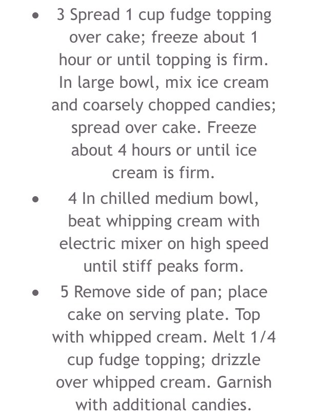 Chocolate Malt Ice-Cream Cake❤️