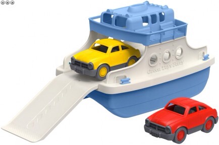 Bath Toys

Boy or girl, every kid is going to need to take a bath and Green Toys bath toys are our favorite. This ferry comes with two little cars and a ramp that slides in and out to help load and unload the cars. Vivi would also like you to know that she enjoys drowning it!