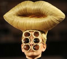 weird crazy hair styles