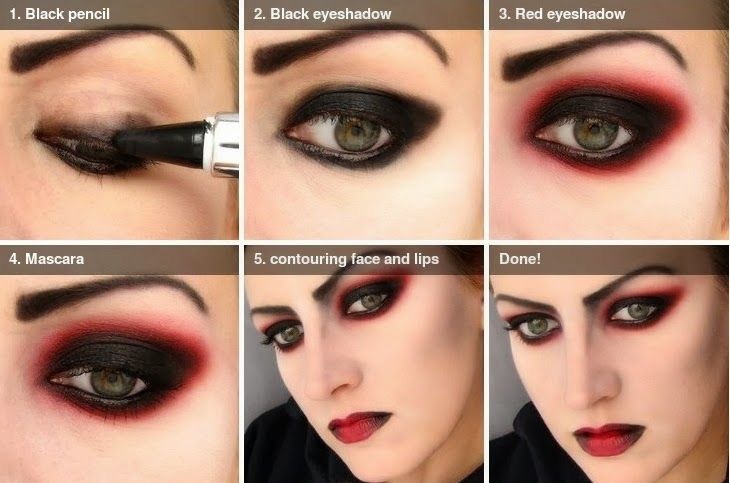 Halloween Eye Makeup With Some Tutorials 