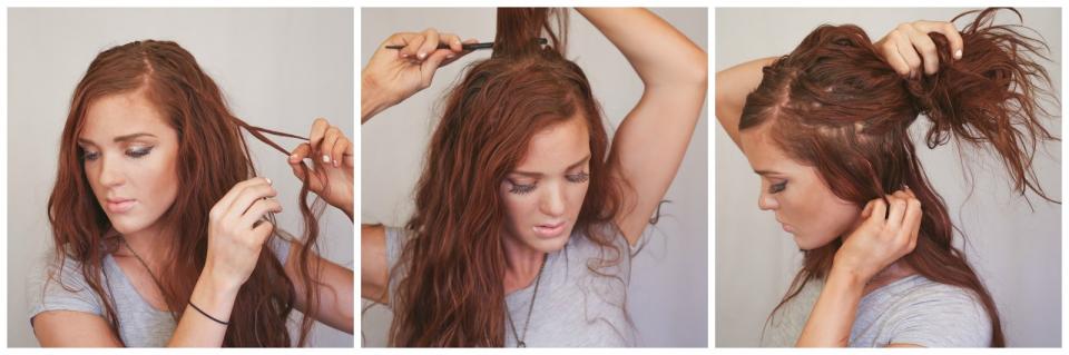 Bohemian Gypsy Style Hair Tutorial 