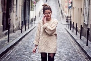 You have to have a really huge and comfy sweater!!!!