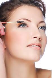 Now, simple put on black mascara, or whichever shade you feel comfortable with