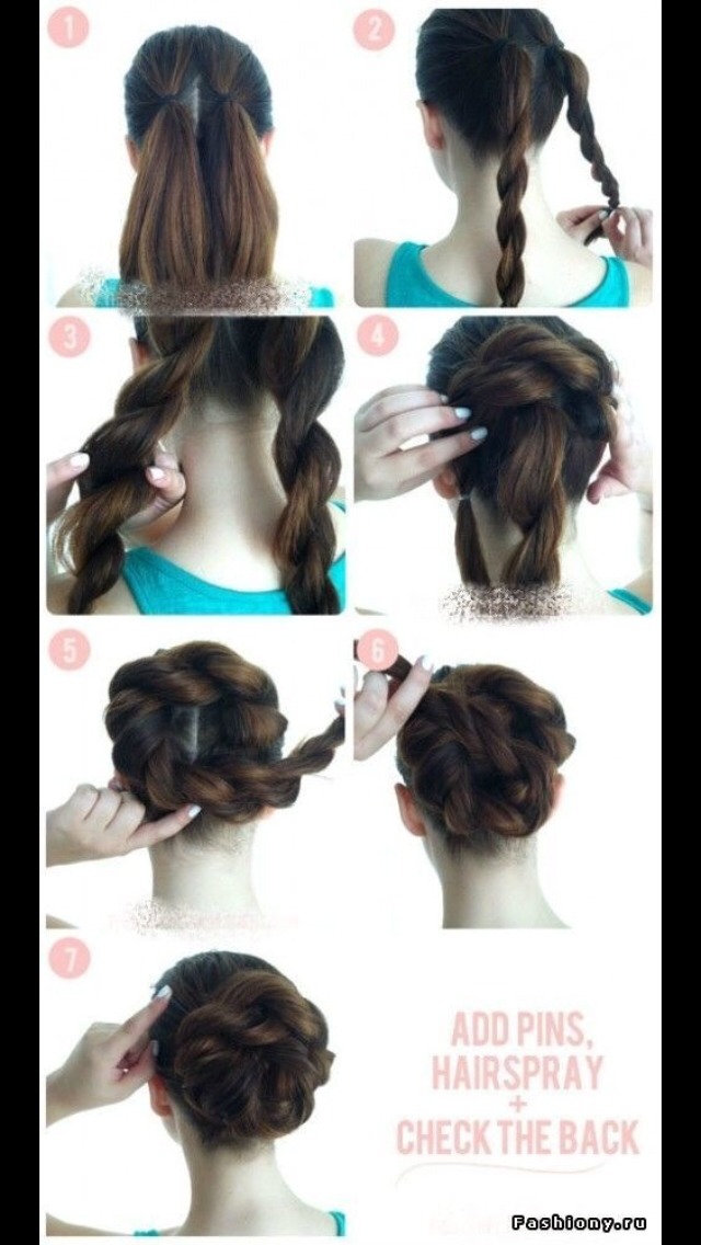 Many Hair Styles Step By Step 