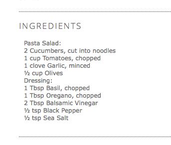 "Cucumber Pasta Salad" - Easy, Fresh, And Delicious. Perfect As A Side Or Appetizer.