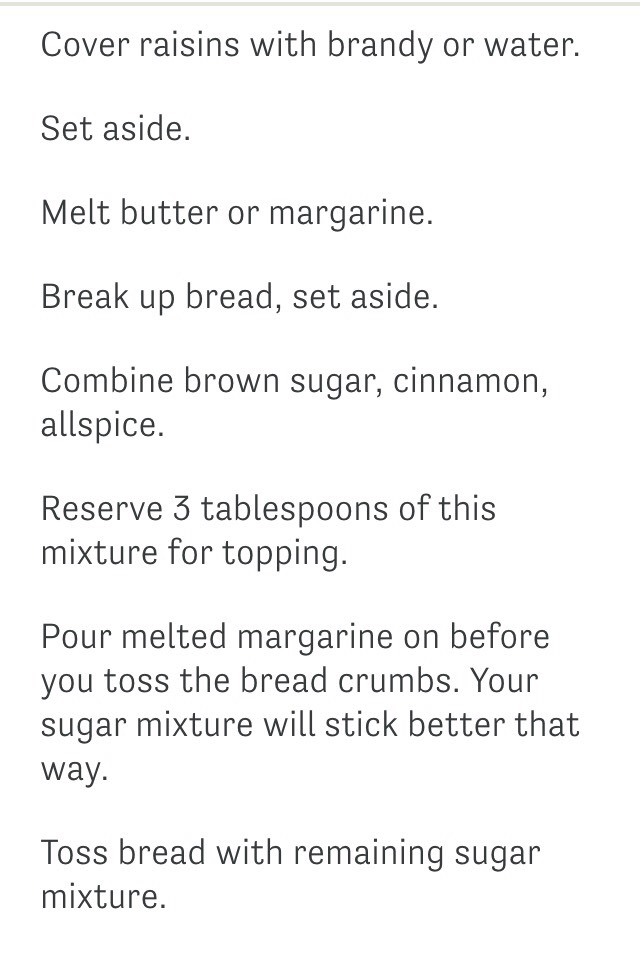 Bread Pudding 