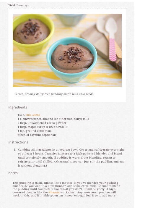 Mexican Chia Seed Pudding 