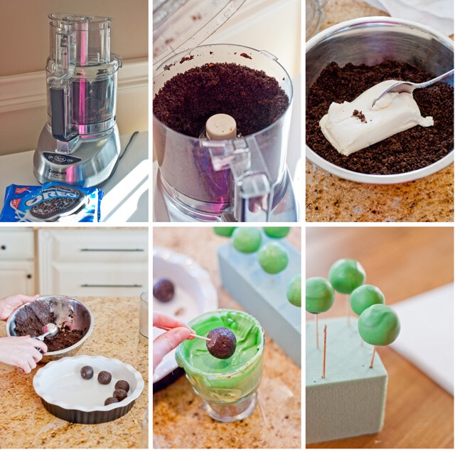 Oreo Cookie Balls Wreath Recipe For Holiday Season. With Step By Step Instructions 🎄😊