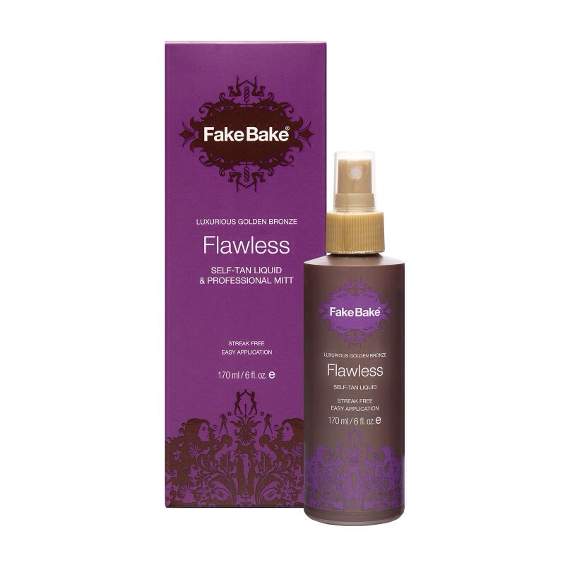 Fake Bake Flawless was my favorite until the flawless darker came out. Gives a very natural looking, even tan! This would be great for people with fair-light skin. Available at Ulta or online. Comes with gloves and mitt.