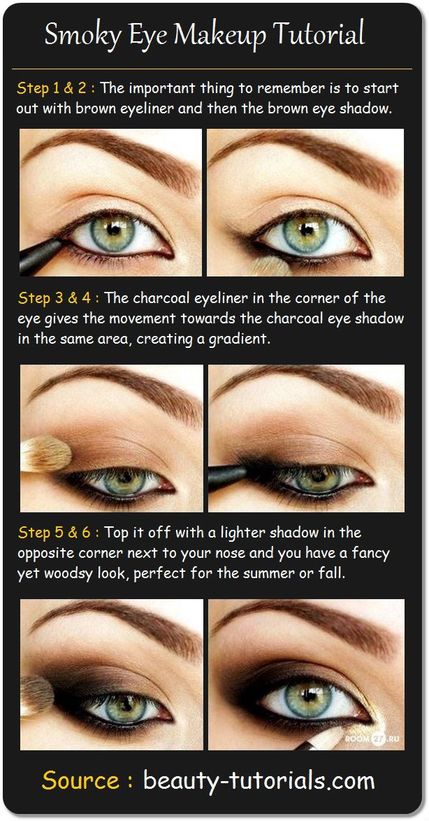 Smokey Eye Tutorials For Beginners.