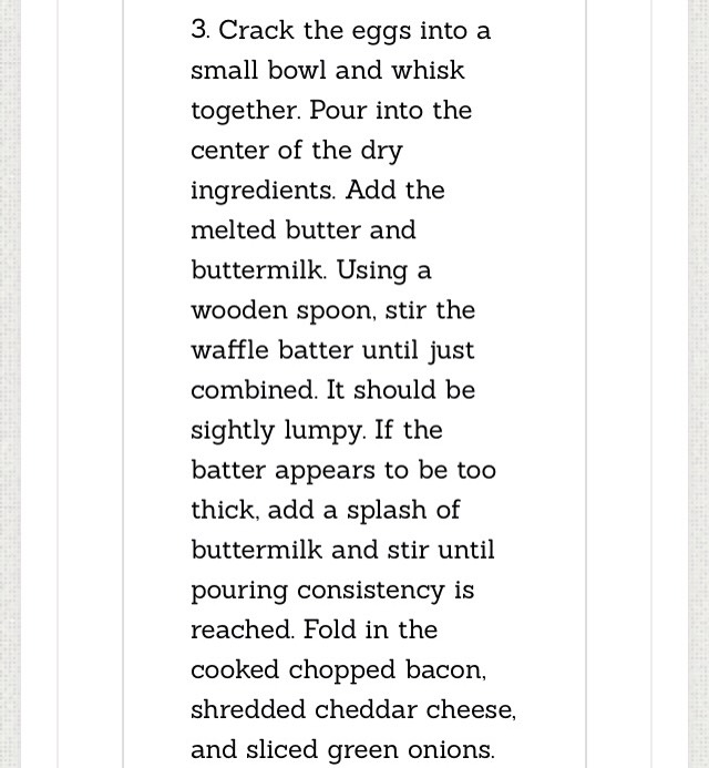 Amazing Bacon Cheddar Green Onion Waffle Sandwiches 