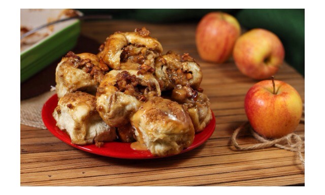 Crazy Caramel Apple Pie Bombs