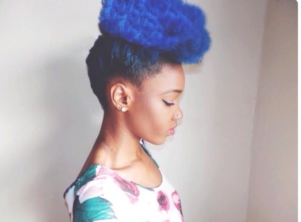 Dyed Hair on Dark Skin Girls / Colored Hair on Darker Skin