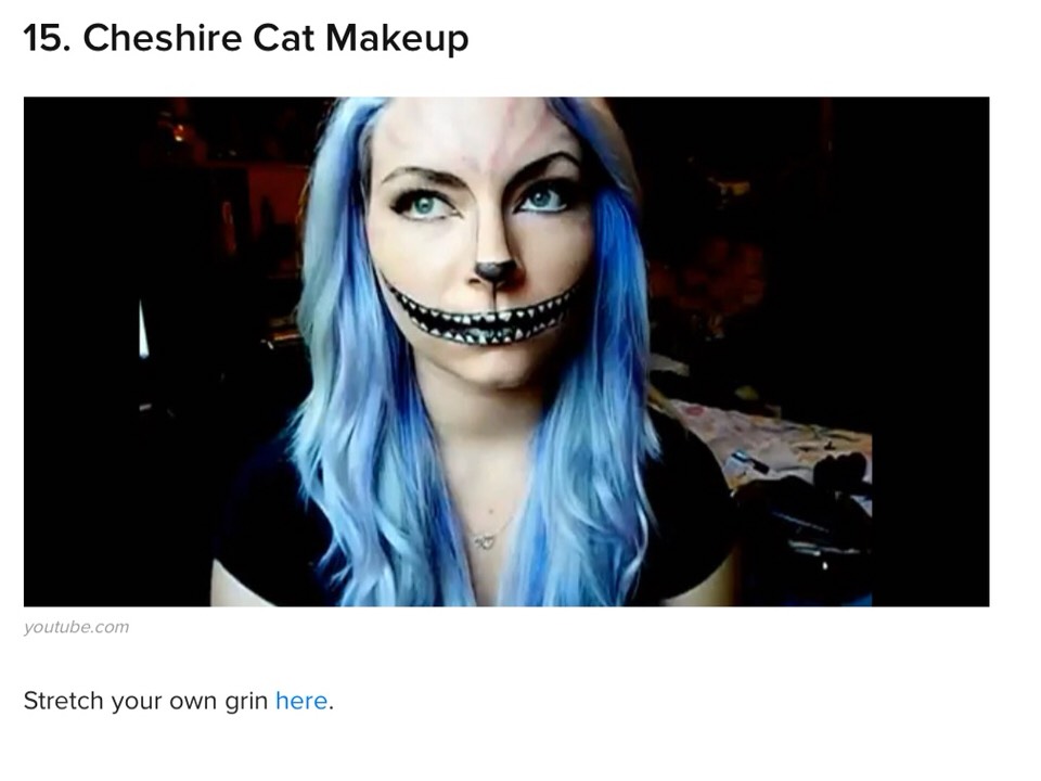 21 Incredibly Creepy Halloween Hair & Makeup Ideas! #HalloweenTip