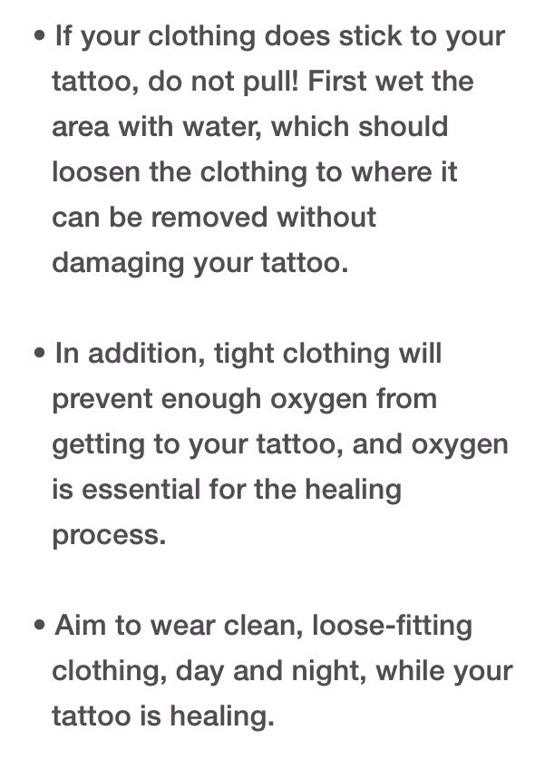 How To Care For A New Tattoo✨