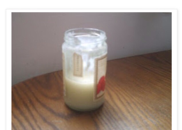 6) Transfer to a container i used a mason jar and put it in the refrigerator 