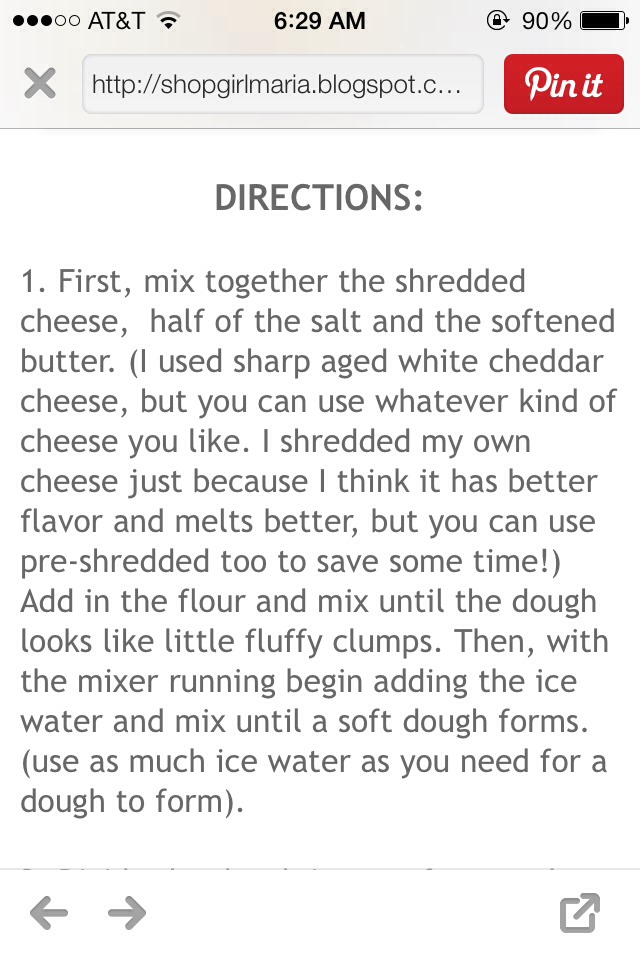 Homemade Cheez-it's. With Only 5 Ingredients!