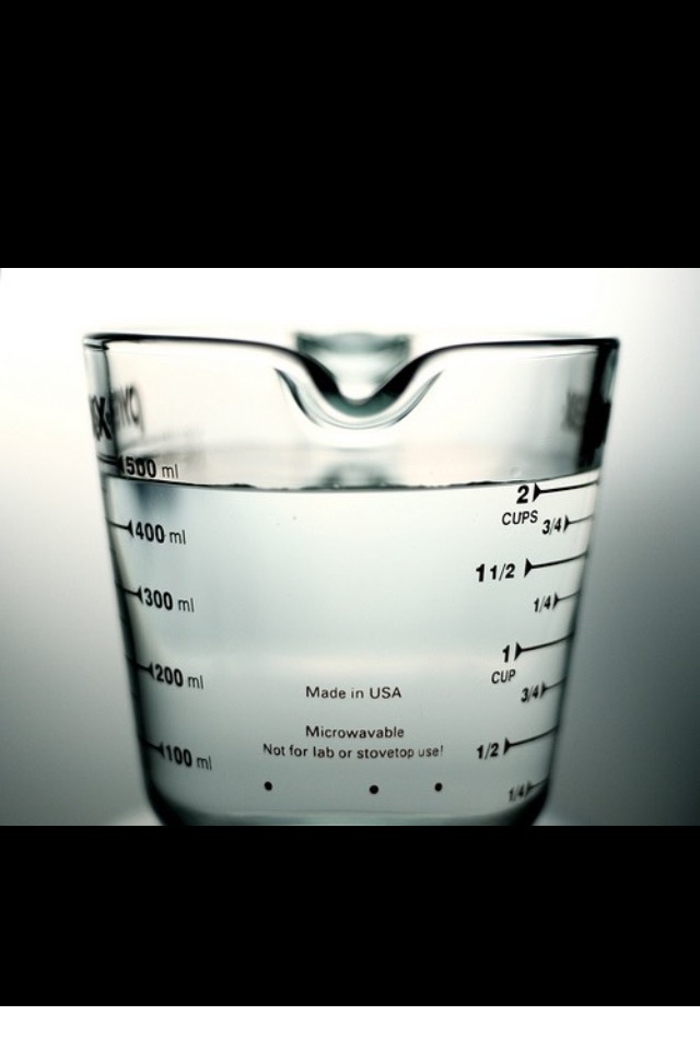 2 cups of water 