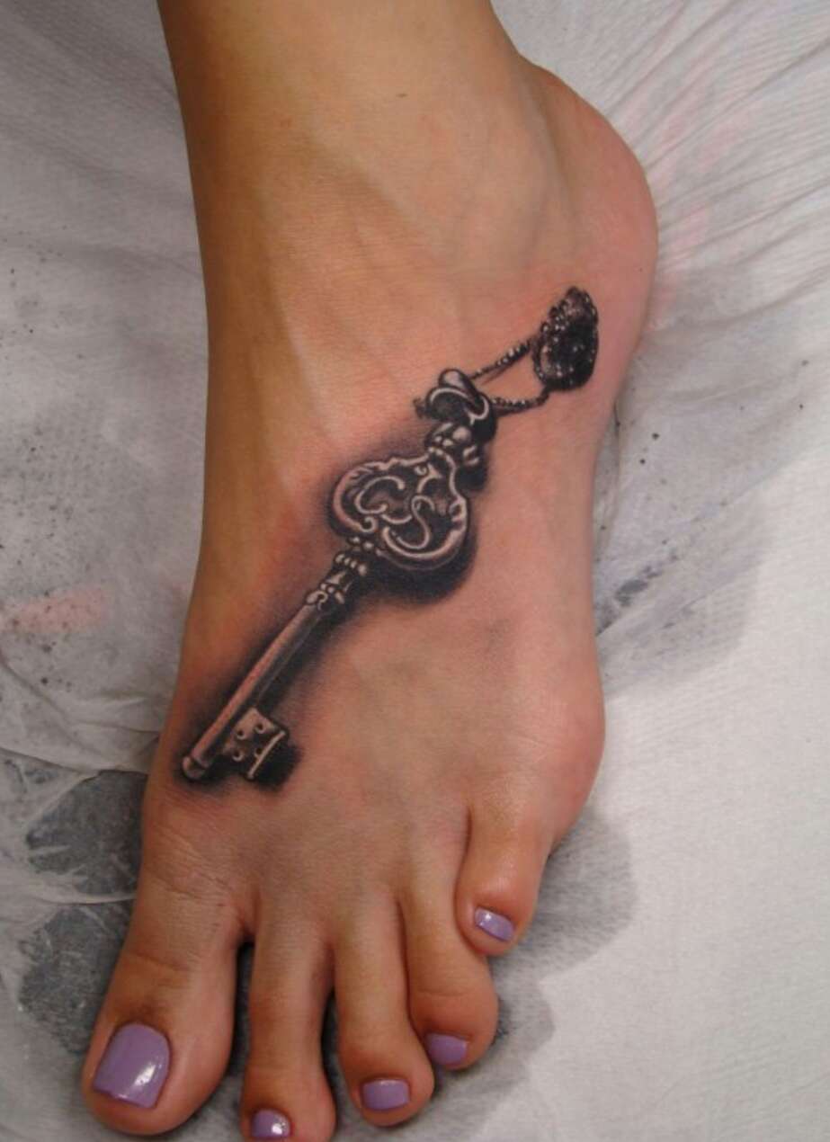    Lock And Key Tattoos!!!!