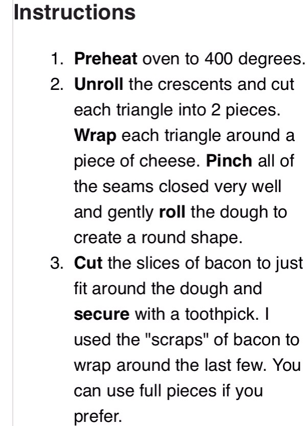 Bacon Cheese Bites