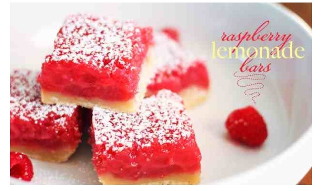 Raspberry Lemonade Bars