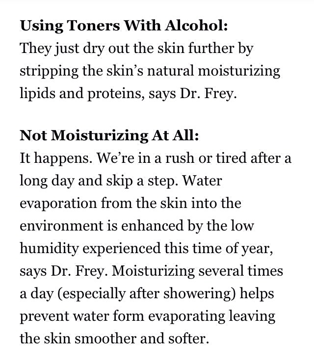 ✨Avoid These 9 Winter Skin Care Mistakes✨