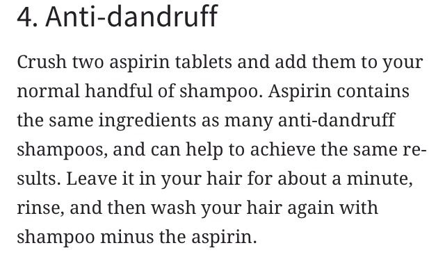 💖 Amazing Uses Of Aspirin Other Than Curing Headaches!💖