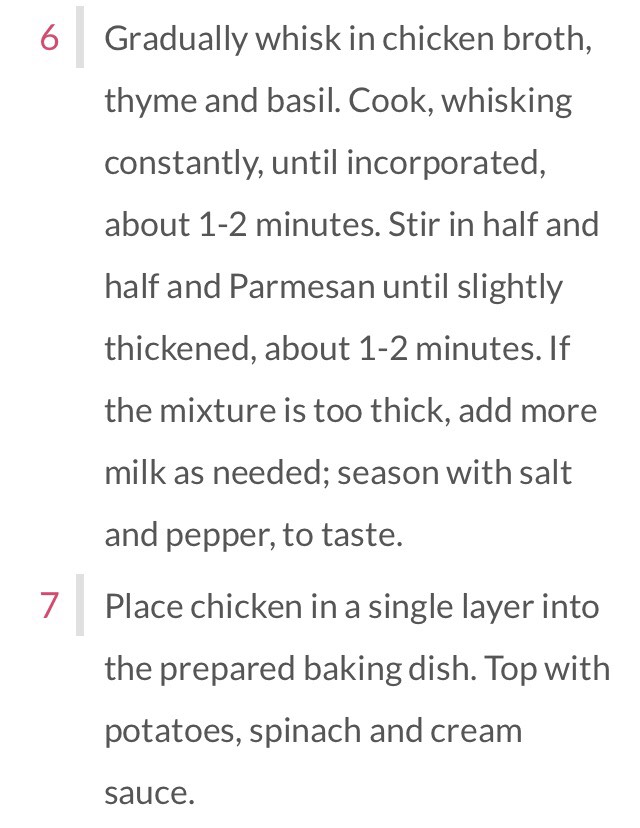 Chicken & Potatoes With Creamy Garlic Parmesan Cream Sauce!