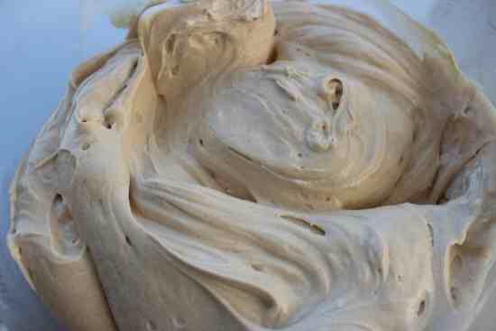 Add the melted butter and stir with a fork to combine.
Press into a pie pan and bake 7 minutes or until set.
Allow to cool completely.
Combine peanut butter and cream cheese and beat until combined.
Add the powdered sugar and beat until smooth.
Add in whipped topping and blend until completely incor