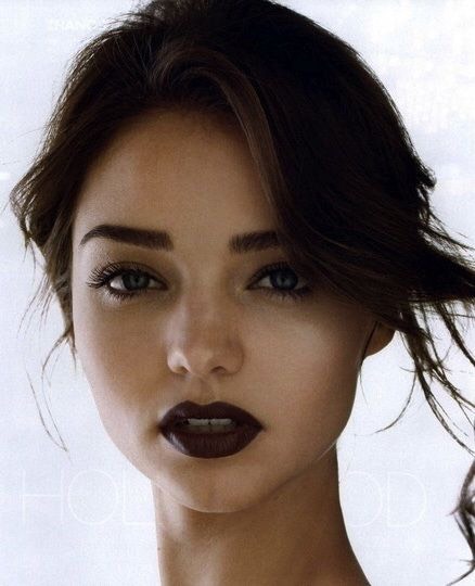 Dark Lip Trend