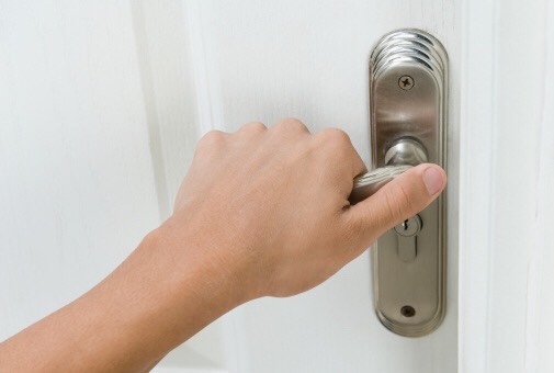 Door Knobs & Cabinet Handles
Flu viruses can last up to 24 hours on hard surfaces. Although that may not seem like a lot, if someone in your house is sick, it’s likely that you’re both going to use the same restroom or open the cup cabinet. Use a Clorox bleach wipe to protect yourself.